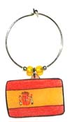 flag of spain charms